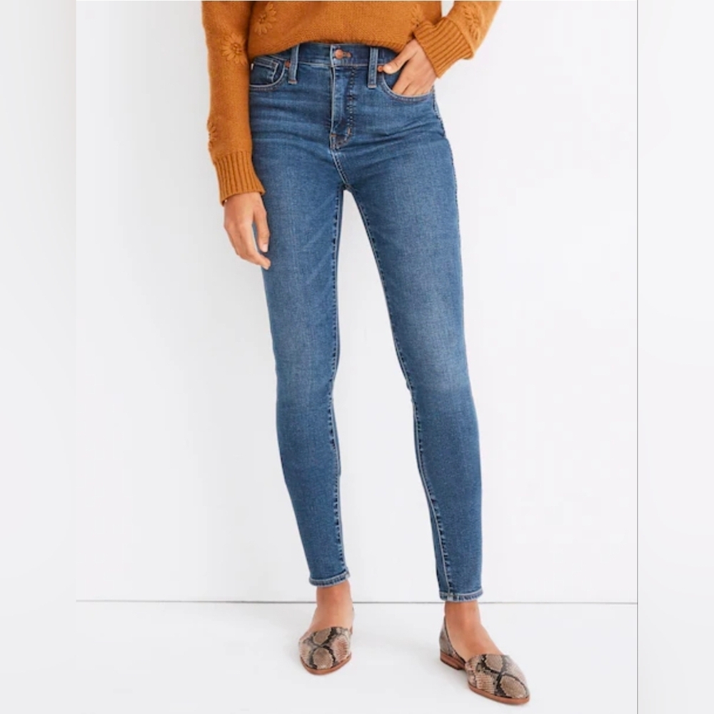 Madewell 10" High Rise Skinny Jeanz 26T